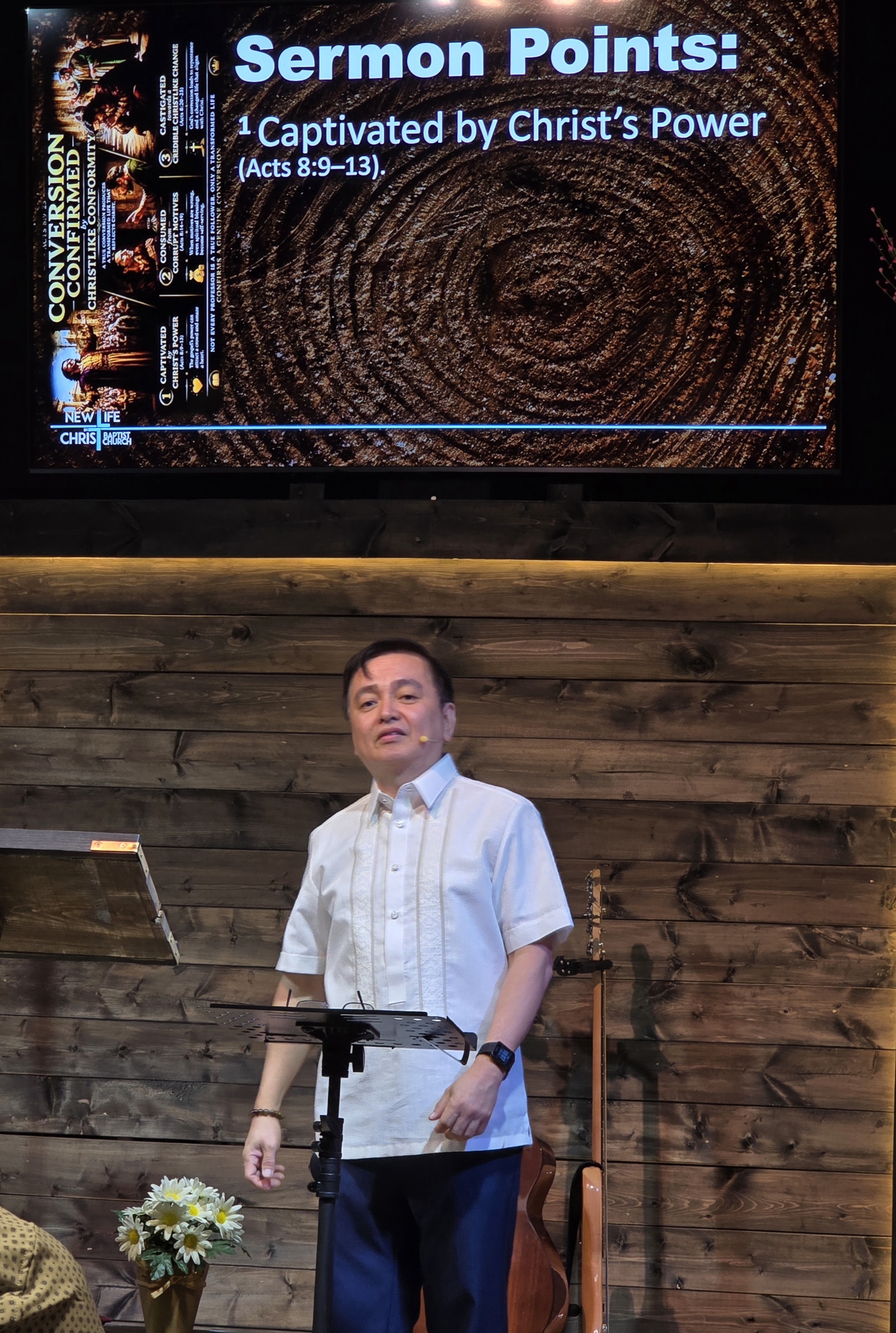 Conversion confirmed by Christlike Conformity